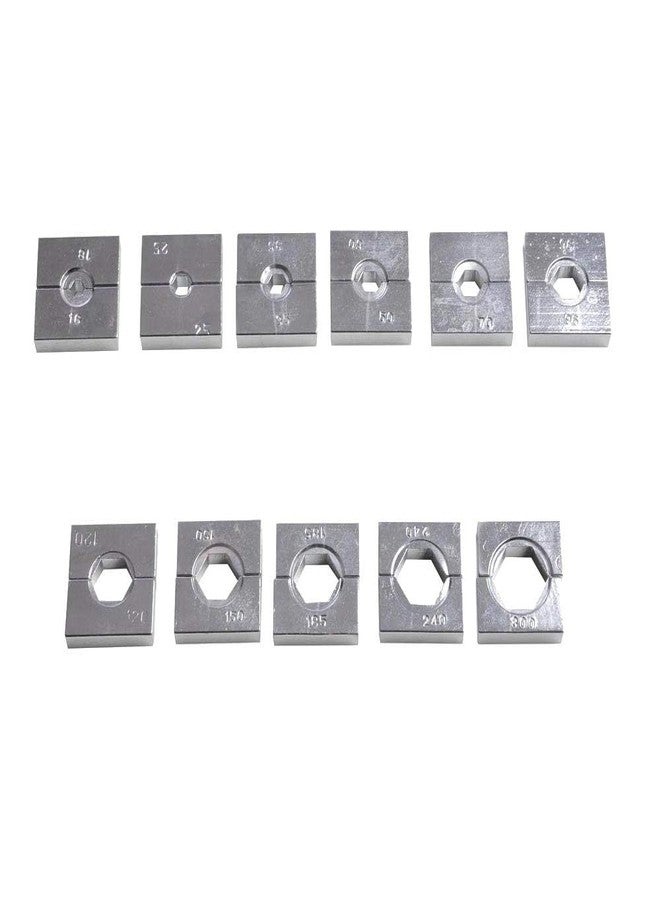 Power 16 Ton Hydraulic Crimping Tool 11 dies 16-300 mm2 for Copper, Aluminum Terminal Pliers YQK-300 manual crimper (YQK 300) - Image 3